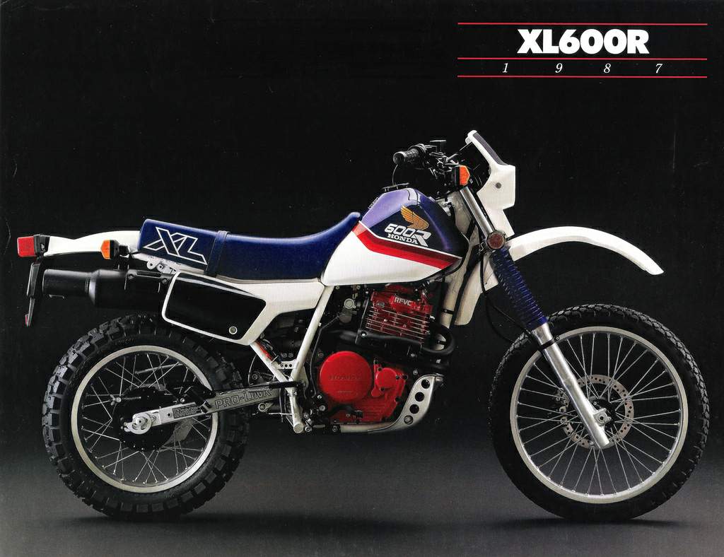 Мотоцикл Honda XL 600R 1987