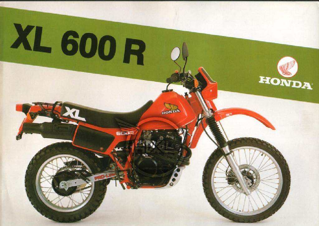 Мотоцикл Honda XL 600R 1983