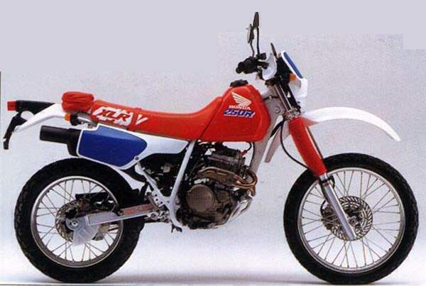Мотоцикл Honda XLR 250R 1988 фото