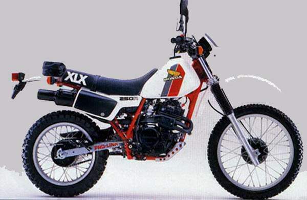 Мотоцикл Honda XLX 250R 1983 фото
