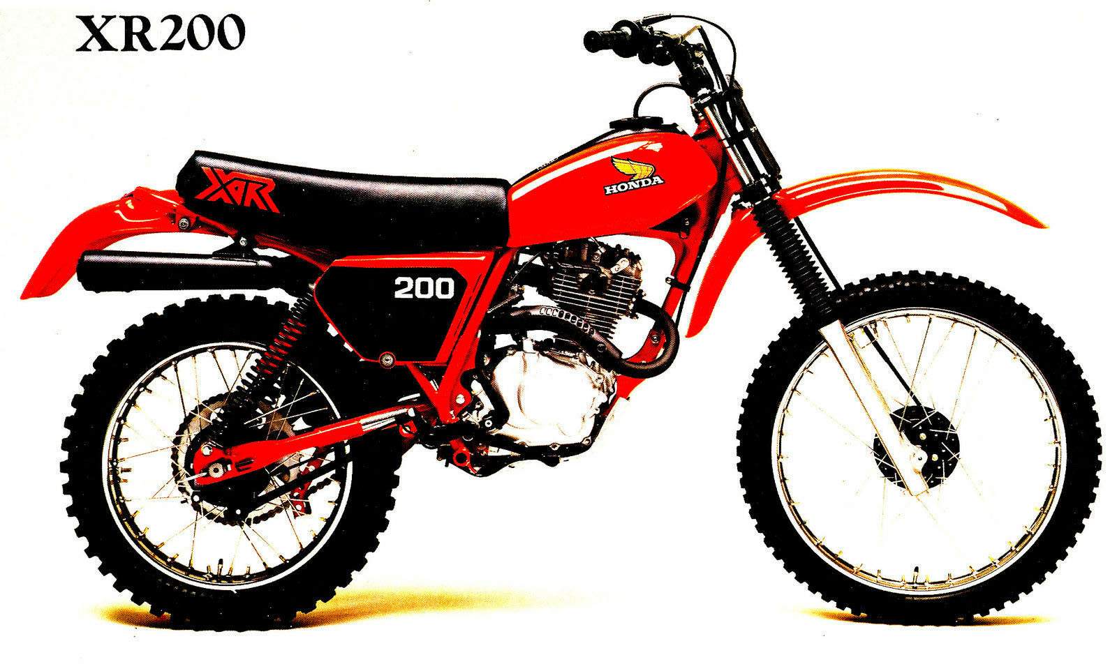 Мотоцикл Honda XR 200 1981