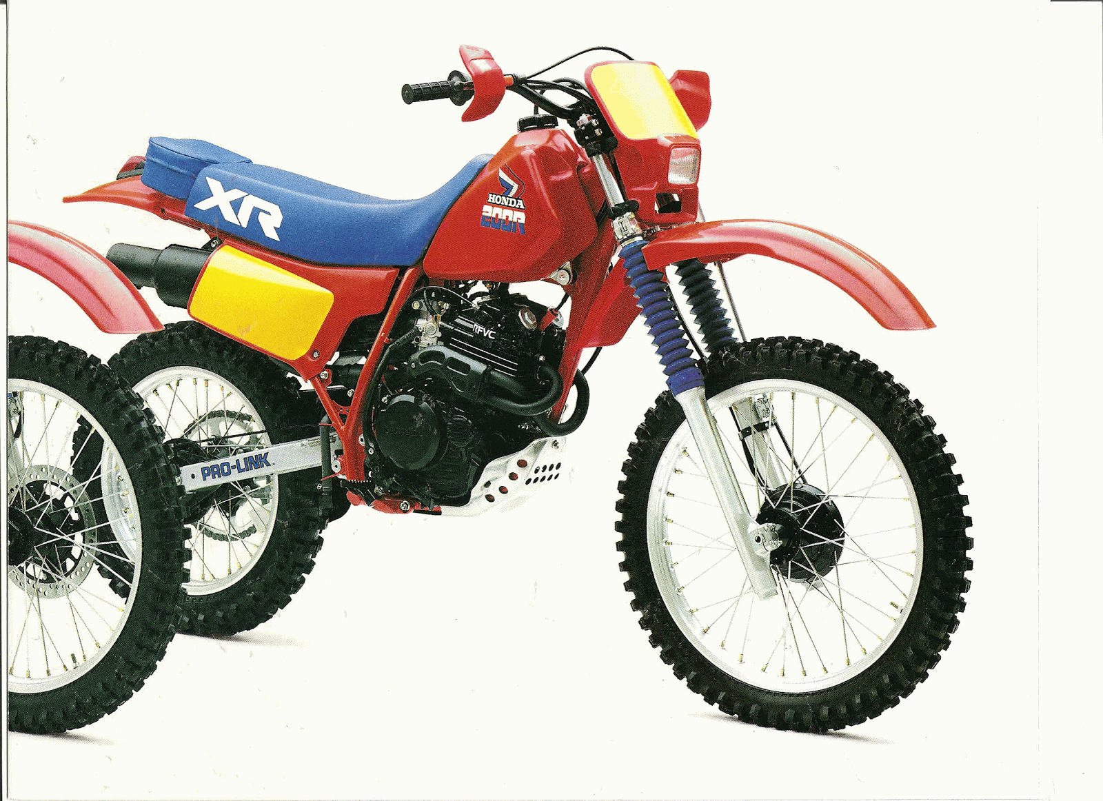 Мотоцикл Honda XR 250 R 1985