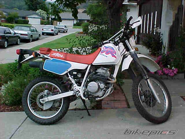 Мотоцикл Honda XR 250L 1993 фото