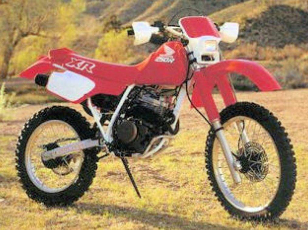 Фотография мотоцикла Honda XR 250R 1989