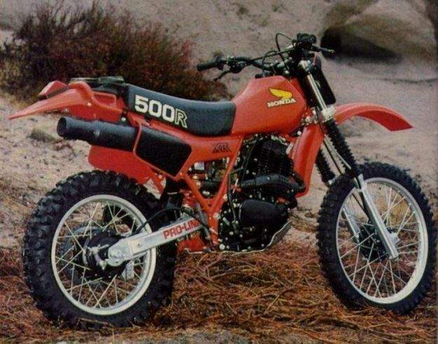 Мотоцикл Honda XR 500R 1981