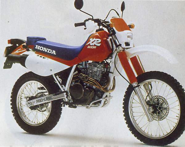 Мотоцикл Honda XR 600R 1988 фото