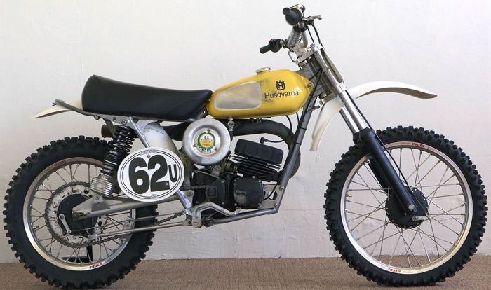 Мотоцикл Husqvarna CR 125 1973