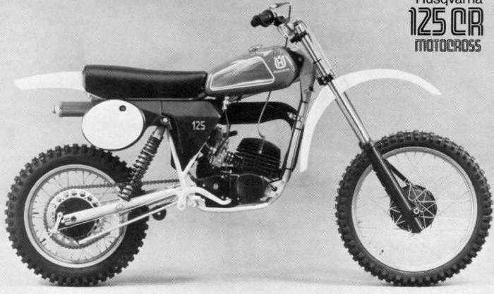 Мотоцикл Husqvarna CR 125 1981