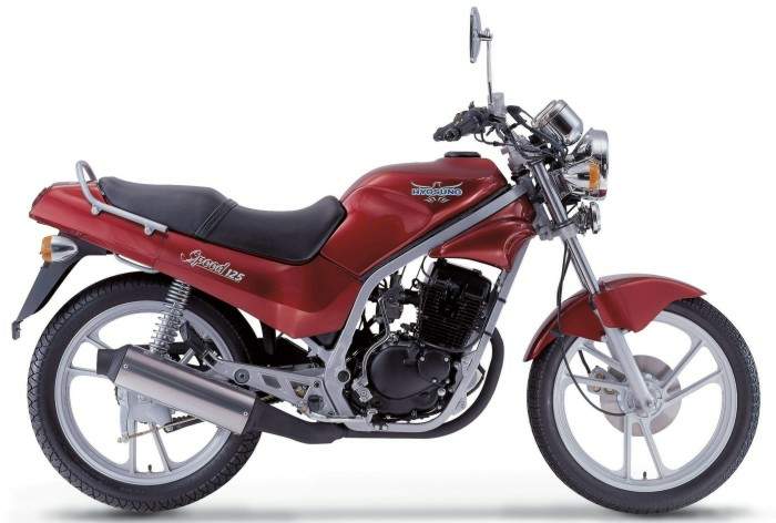 Мотоцикл Hyosung GF 125 Speed 2005
