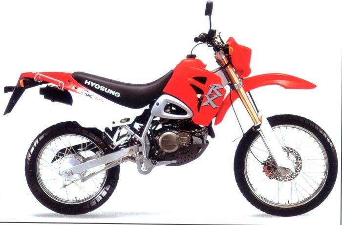 Мотоцикл Hyosung RX 125 2000 фото