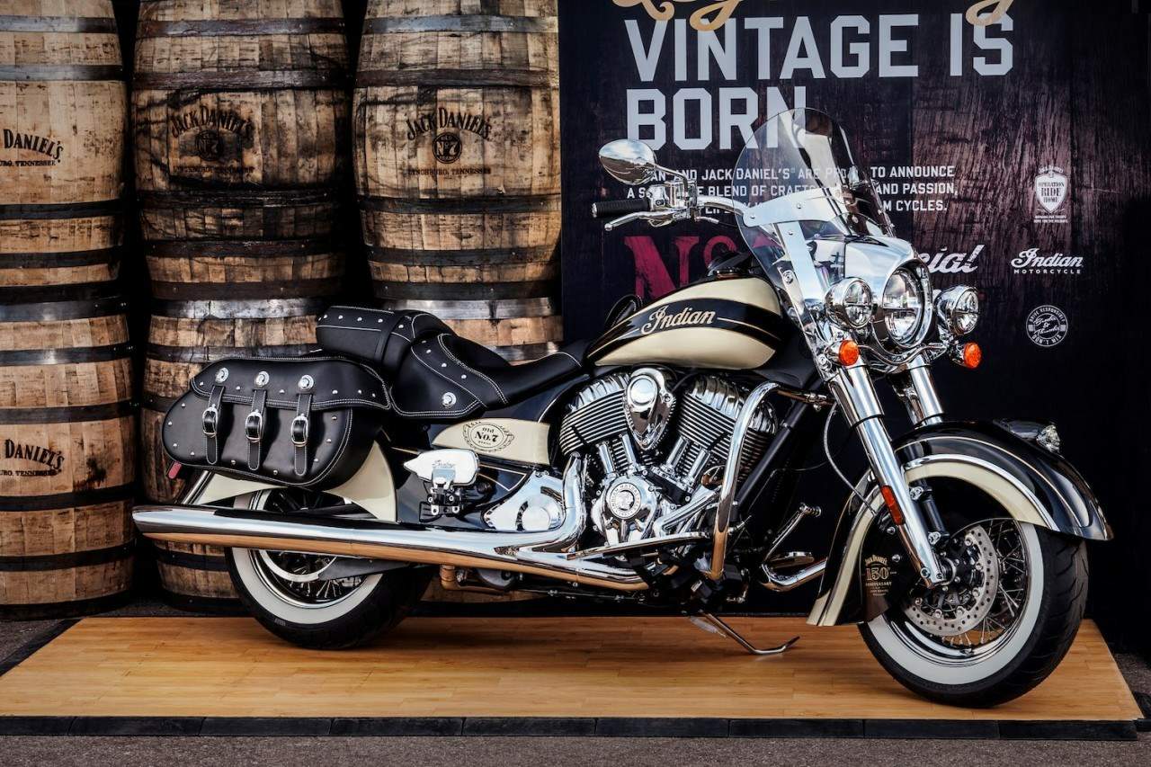 Мотоцикл Indian Chief Vintage Classic Jack Daniels L.E. 2016