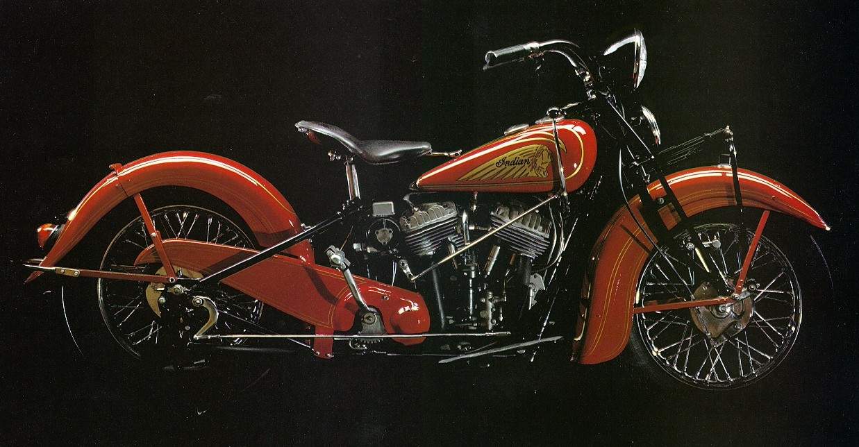 Мотоцикл Indian Chief 1938 фото
