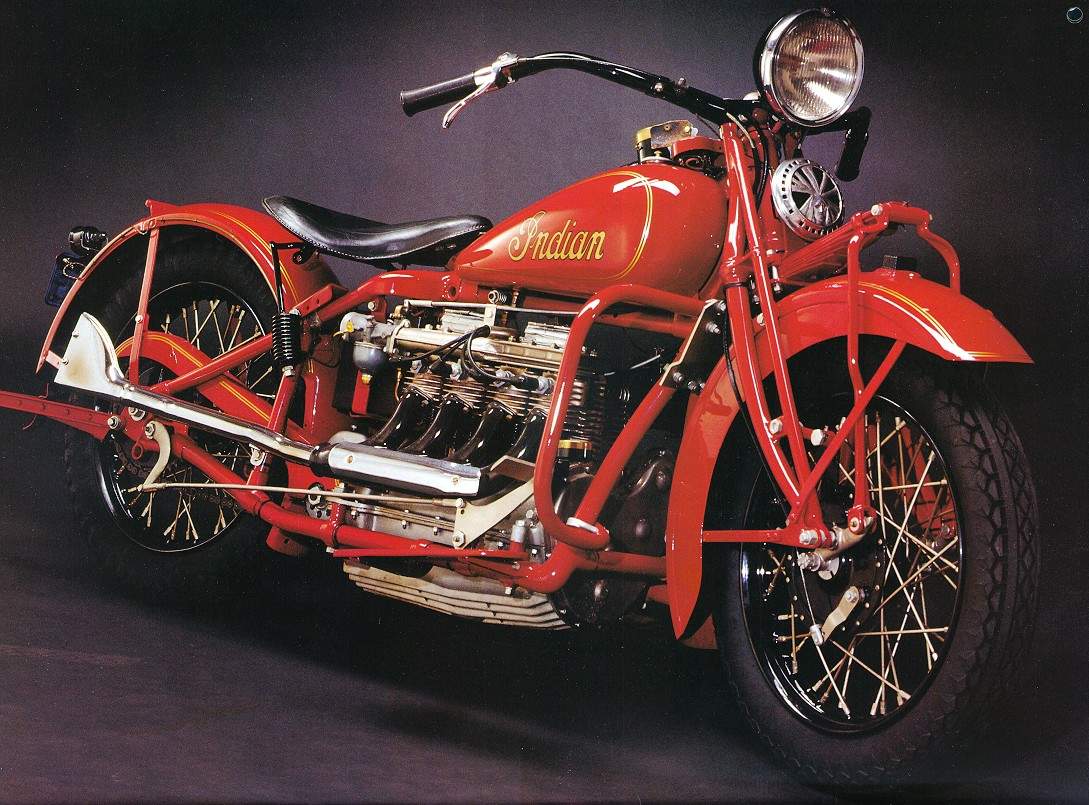 Мотоцикл Indian Four 1933 фото