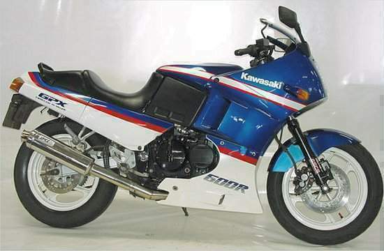 Мотоцикл Kawasaki GPX 600R Ninja 1989 фото