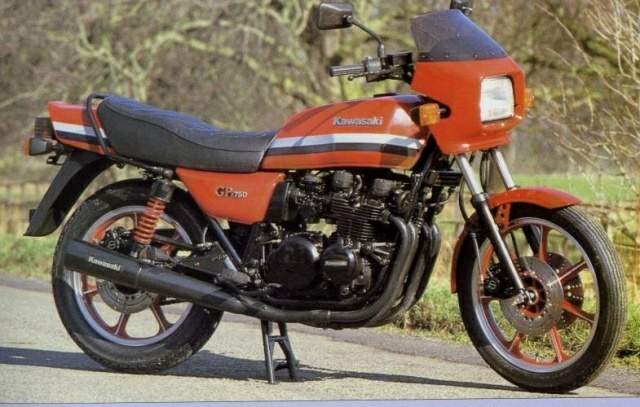 Мотоцикл Kawasaki GPz 1100 1982 фото