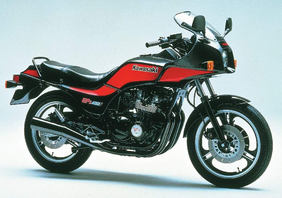 Мотоцикл Kawasaki GPz 400F 1984 фото