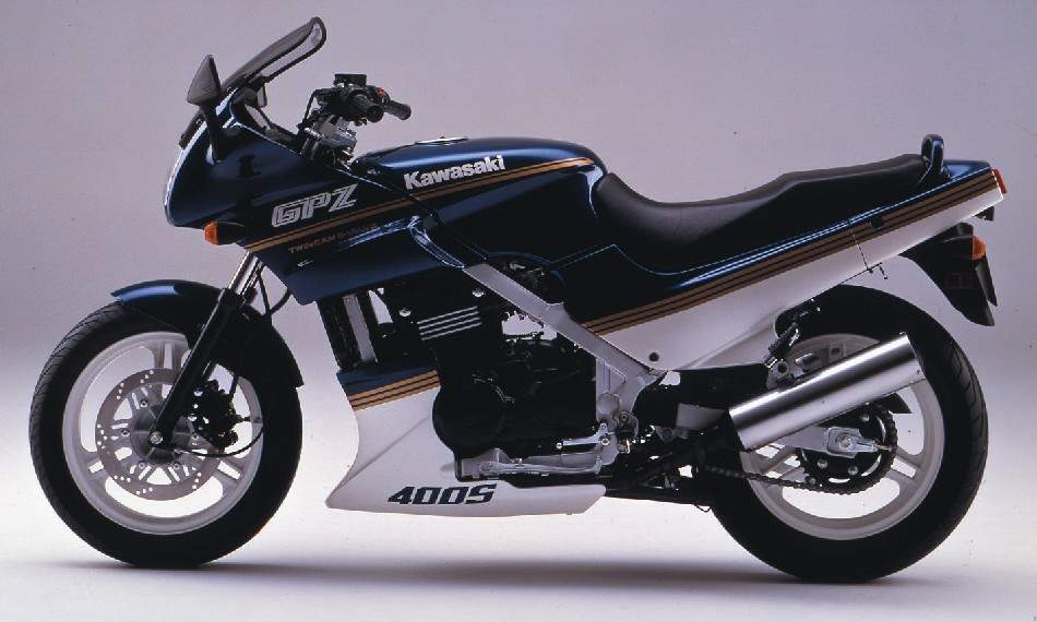 Мотоцикл Kawasaki GPz 400S 1988