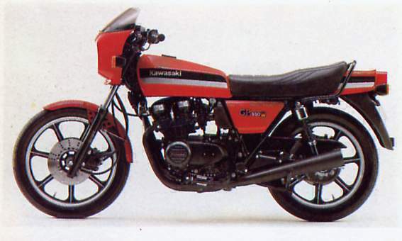 Мотоцикл Kawasaki GPz 550 1982 фото