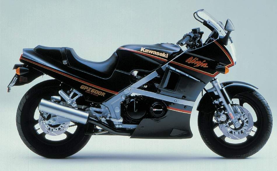 Фотография мотоцикла Kawasaki GPz 600R Ninja 1986