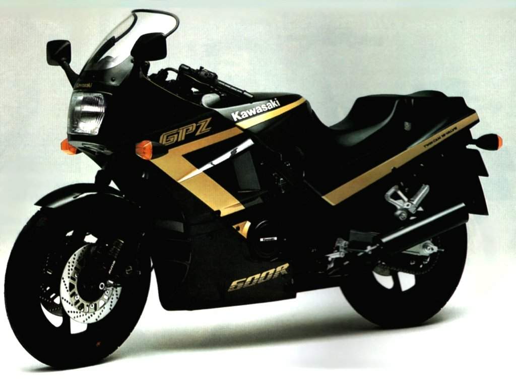 Мотоцикл Kawasaki GPz 600R Ninja 1987 фото