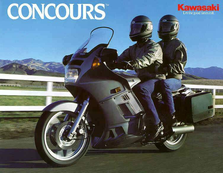 Мотоцикл Kawasaki GTR 1000 2001