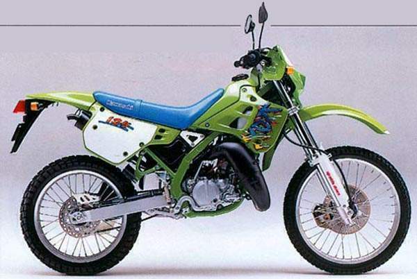 Мотоцикл Kawasaki KDX 125SR 1997 фото