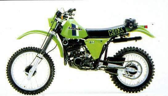 Фотография мотоцикла Kawasaki KDX 175 1980