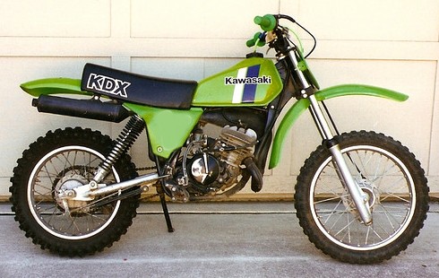 Мотоцикл Kawasaki KDX 80 1984