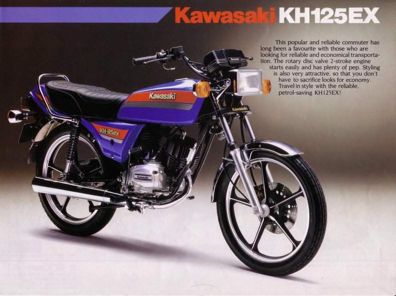 Мотоцикл Kawasaki KH 125FX 1982 фото