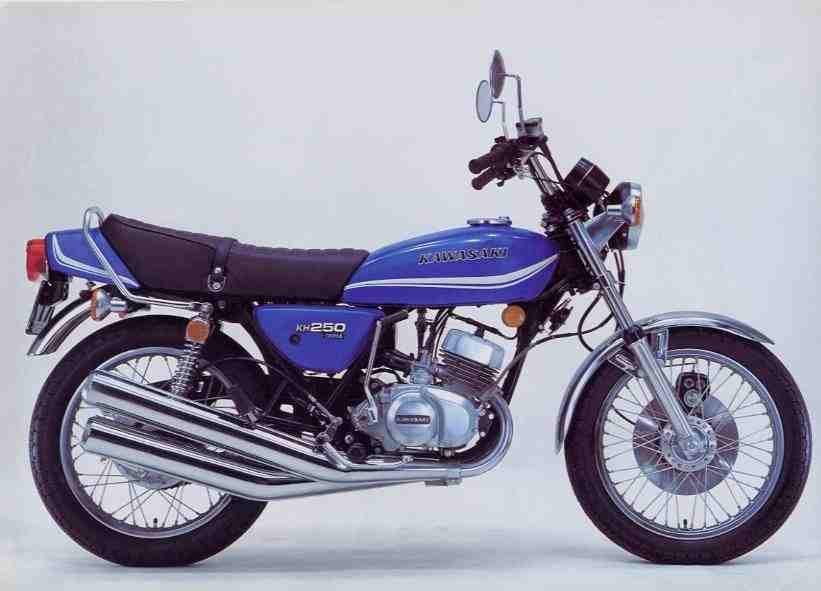 Мотоцикл Kawasaki KH 250 1977 фото
