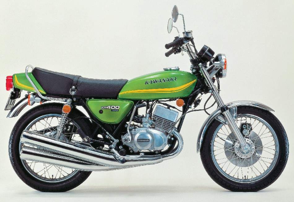 Мотоцикл Kawasaki KH 400 1976 фото