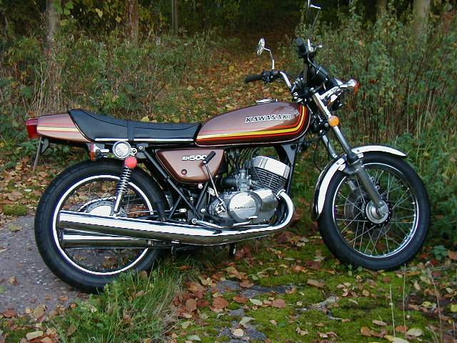 Мотоцикл Kawasaki KH 500 1977 фото