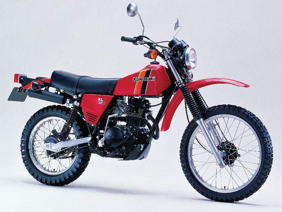 Мотоцикл Kawasaki KL250 1980 фото