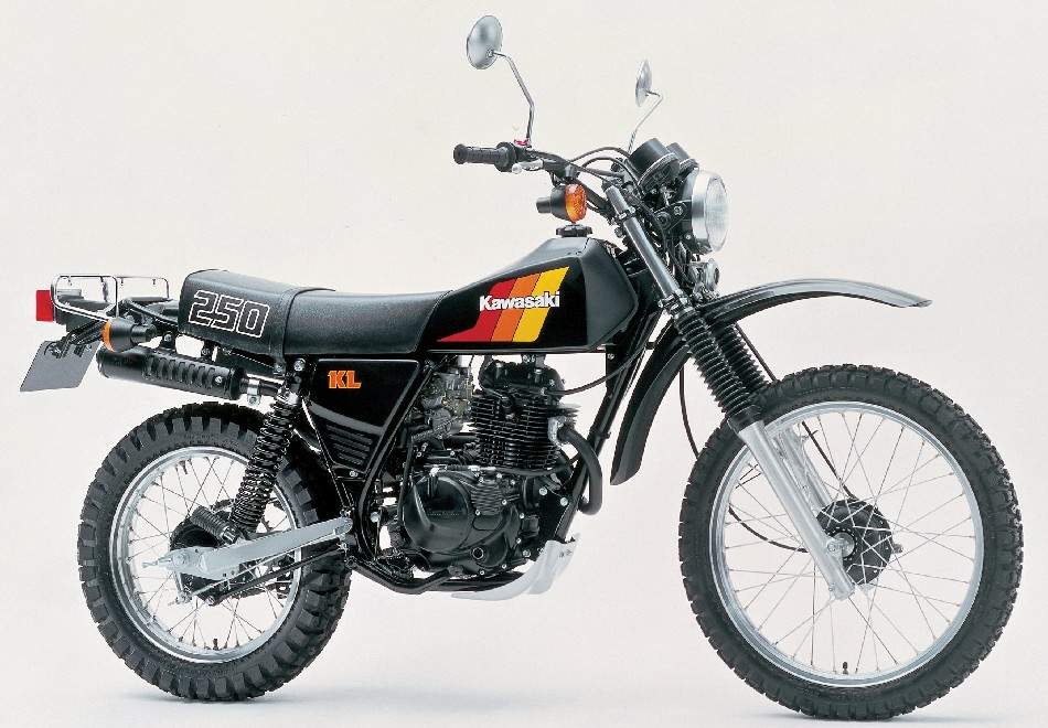 Мотоцикл Kawasaki KL250 1982