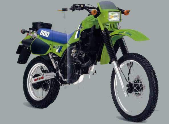 Мотоцикл Kawasaki KLR 600 1984 фото