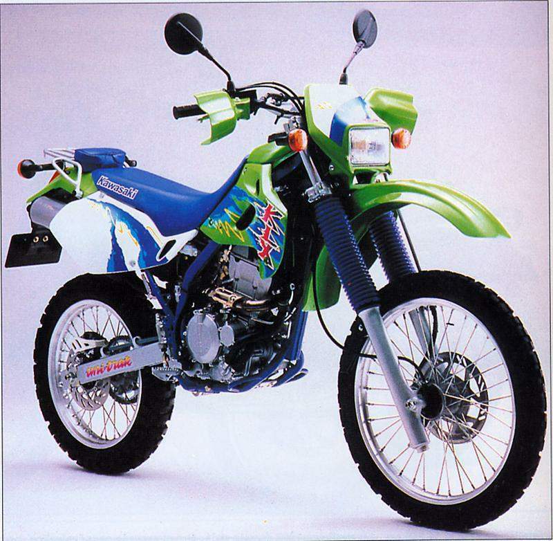Мотоцикл Kawasaki KLX 250R 1995 фото