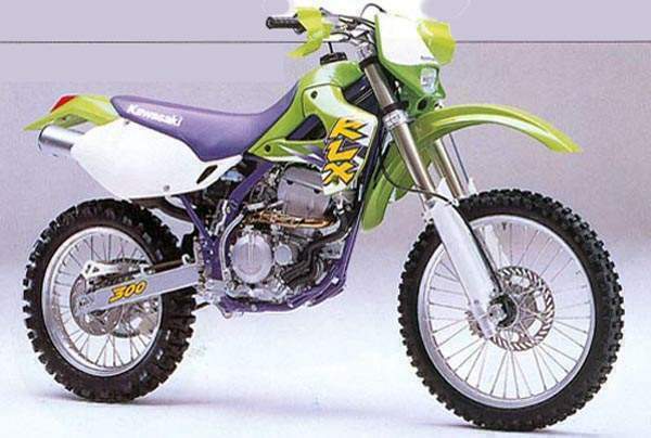 Мотоцикл Kawasaki KLX 300R 1997 фото