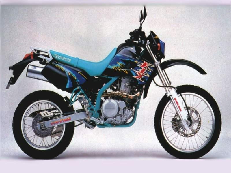 Мотоцикл Kawasaki KLX 650R 1993 фото