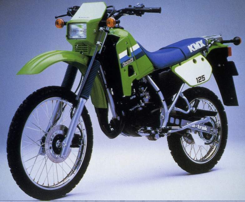 Мотоцикл Kawasaki KMX 125 1987 фото