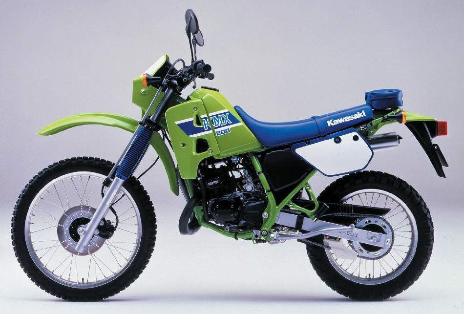 Мотоцикл Kawasaki KMX 200 1987 фото