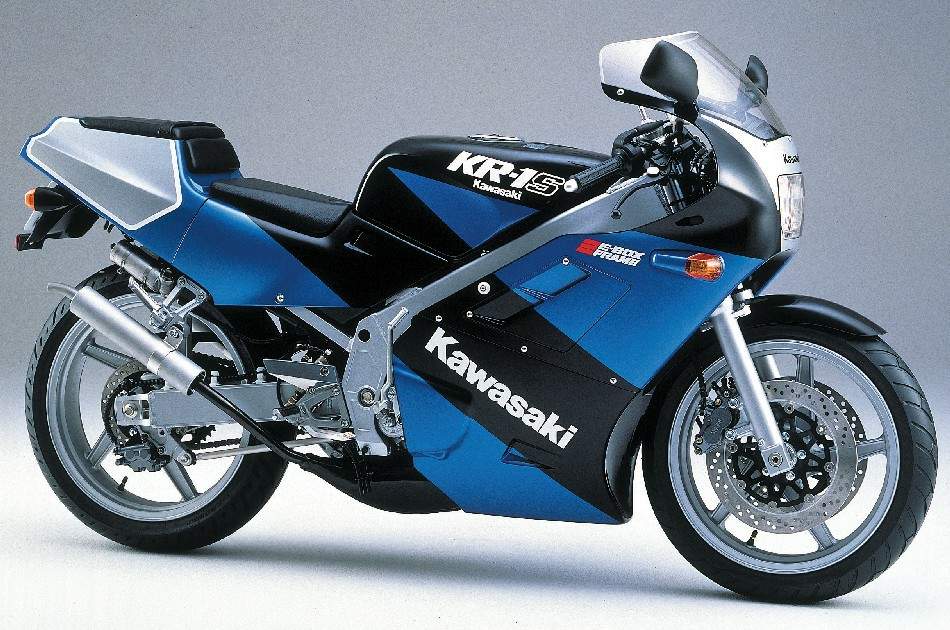 Мотоцикл Kawasaki KR-1 1989 фото