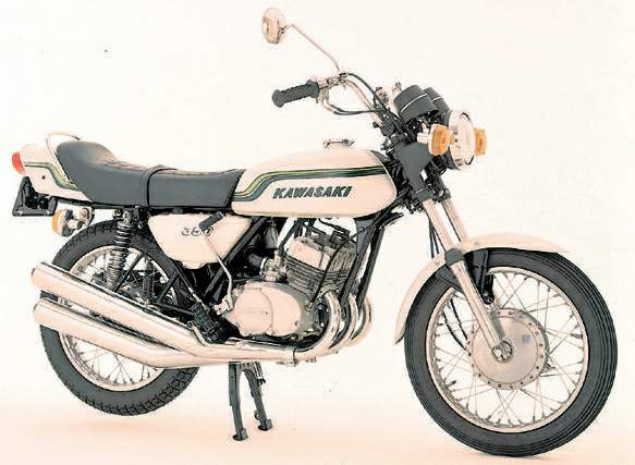 Мотоцикл Kawasaki S2 350SS MKII 1971