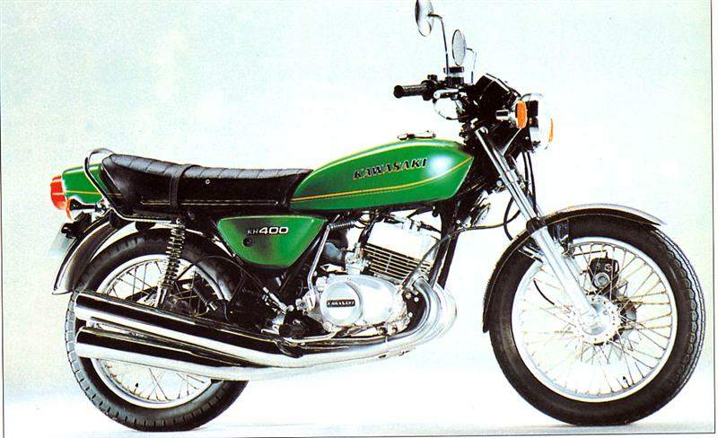 Мотоцикл Kawasaki S3 400SS MKII 1975