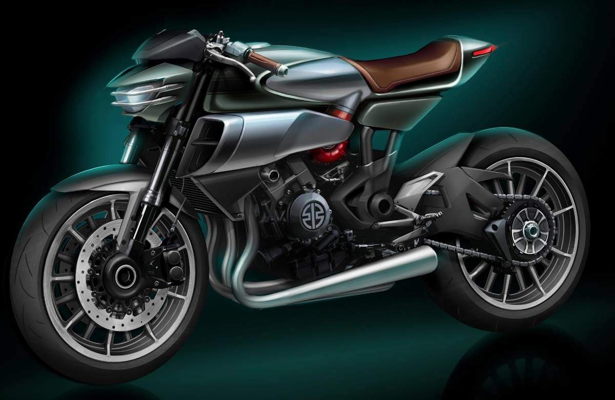 Мотоцикл Kawasaki SC-02 Soul Charger Concept 2016