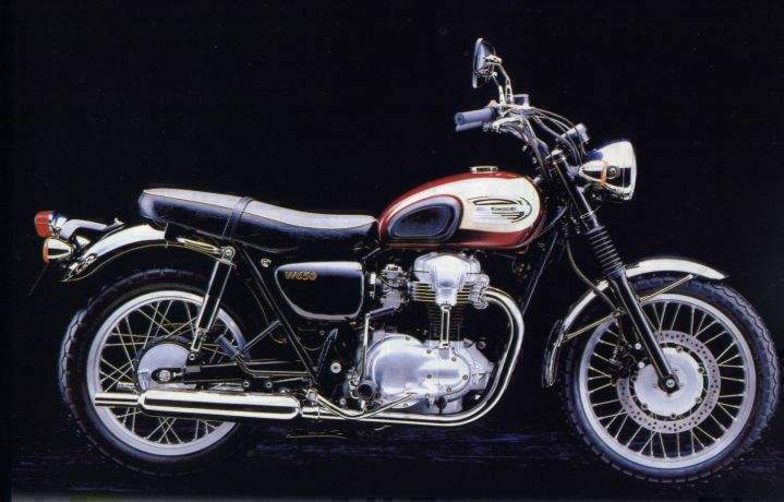 Мотоцикл Kawasaki W 650 2002