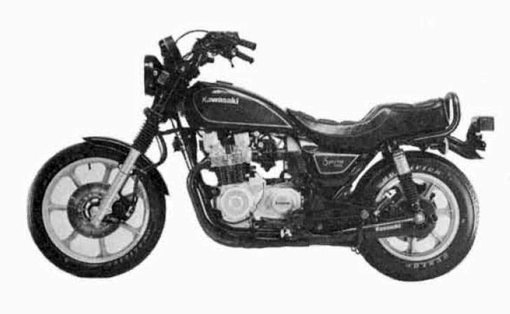 Фотография мотоцикла Kawasaki Z 1 1 00D Spectre 1982
