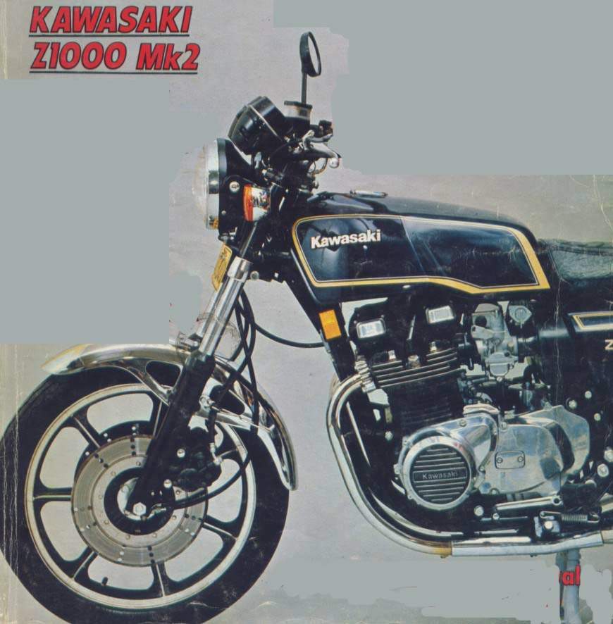 Мотоцикл Kawasaki Z 1000 MKII 1979 фото