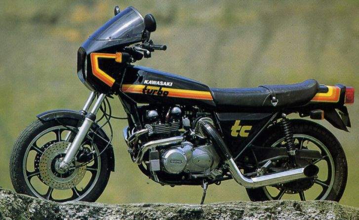 Мотоцикл Kawasaki Z 1000 Z1-R TIC Turbo 1978