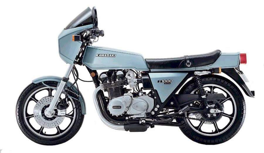 Мотоцикл Kawasaki Z 1000 Z1-R 1978 фото