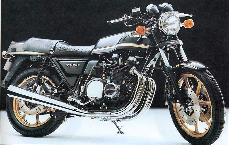Мотоцикл Kawasaki Z 1000H 1980 фото